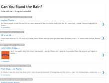 Tablet Screenshot of canyoustandtherain.blogspot.com