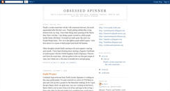 Desktop Screenshot of obsessedspinner.blogspot.com