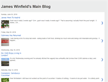 Tablet Screenshot of jameswinfield.blogspot.com