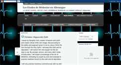 Desktop Screenshot of medstudinfo.blogspot.com