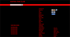 Desktop Screenshot of gopika-fan-club.blogspot.com