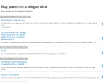 Tablet Screenshot of muy-parecido-a-ningun-otro.blogspot.com