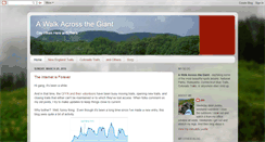 Desktop Screenshot of hikethegiant.blogspot.com