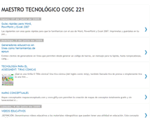 Tablet Screenshot of maestrotecnologico.blogspot.com