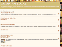 Tablet Screenshot of matematicaelgool.blogspot.com