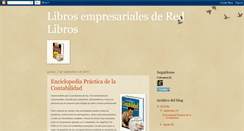 Desktop Screenshot of librosempresarialesderedlibros.blogspot.com