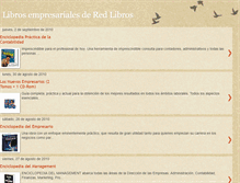 Tablet Screenshot of librosempresarialesderedlibros.blogspot.com