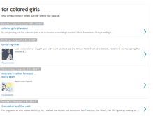 Tablet Screenshot of 4coloredgirls.blogspot.com