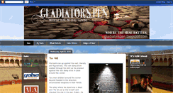 Desktop Screenshot of gladiatorspen.blogspot.com
