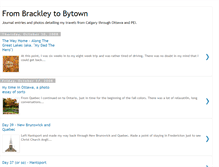 Tablet Screenshot of brackley2bytown.blogspot.com