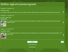 Tablet Screenshot of mellistekool.blogspot.com