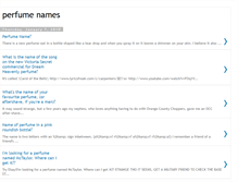 Tablet Screenshot of perfume-names-dfg.blogspot.com