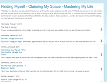 Tablet Screenshot of claimingyourself.blogspot.com