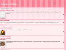 Tablet Screenshot of kymmiescakes.blogspot.com