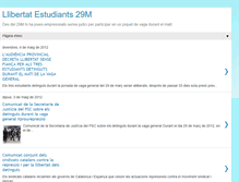 Tablet Screenshot of llibertatestudiants29m.blogspot.com