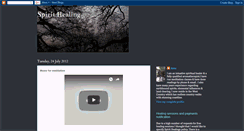 Desktop Screenshot of annaspirithealing.blogspot.com