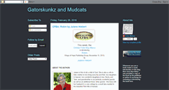 Desktop Screenshot of gatorskunkzandmudcats.blogspot.com