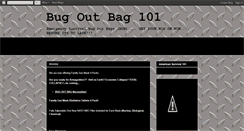 Desktop Screenshot of bugoutbag101.blogspot.com