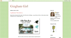 Desktop Screenshot of ginghamgirlsadventures.blogspot.com