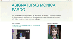 Desktop Screenshot of monica-pardo.blogspot.com