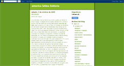 Desktop Screenshot of americalatinahistoria.blogspot.com