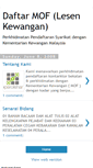 Mobile Screenshot of daftar-mof.blogspot.com