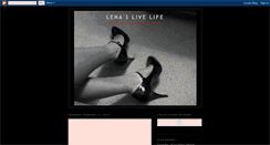 Desktop Screenshot of lenaslivelife.blogspot.com