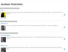 Tablet Screenshot of jacobsonillustration.blogspot.com