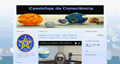 Desktop Screenshot of caminhosdaconsciencia.blogspot.com