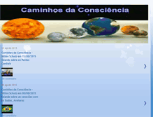 Tablet Screenshot of caminhosdaconsciencia.blogspot.com