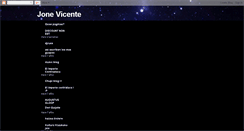 Desktop Screenshot of jonevicente.blogspot.com