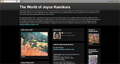 Desktop Screenshot of joycekamikura.blogspot.com