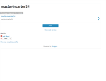 Tablet Screenshot of maclovincarter24.blogspot.com