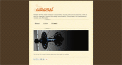 Desktop Screenshot of caramelcycles.blogspot.com