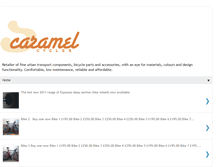 Tablet Screenshot of caramelcycles.blogspot.com