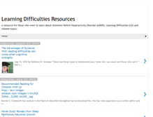 Tablet Screenshot of learning-difficulties.blogspot.com