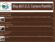 Tablet Screenshot of iescarmenpantion.blogspot.com