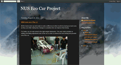 Desktop Screenshot of nus-ecocar.blogspot.com