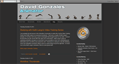 Desktop Screenshot of davidgonzalesart.blogspot.com