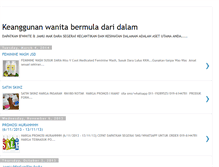 Tablet Screenshot of keanggunanwanita.blogspot.com