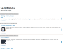 Tablet Screenshot of gadgetophilia.blogspot.com