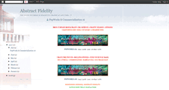 Desktop Screenshot of abstractfidelity.blogspot.com