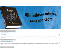 Tablet Screenshot of bibliadosescalares.blogspot.com