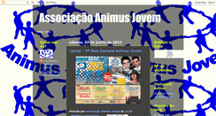 Desktop Screenshot of animusjovem.blogspot.com