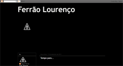 Desktop Screenshot of ferraolourencoserta.blogspot.com