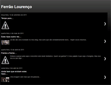 Tablet Screenshot of ferraolourencoserta.blogspot.com