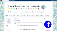 Desktop Screenshot of cocorely.blogspot.com