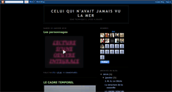 Desktop Screenshot of celuiquinavaitjamaisvulamer.blogspot.com
