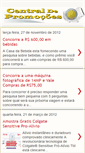 Mobile Screenshot of centraldepromocao.blogspot.com