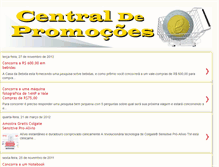 Tablet Screenshot of centraldepromocao.blogspot.com